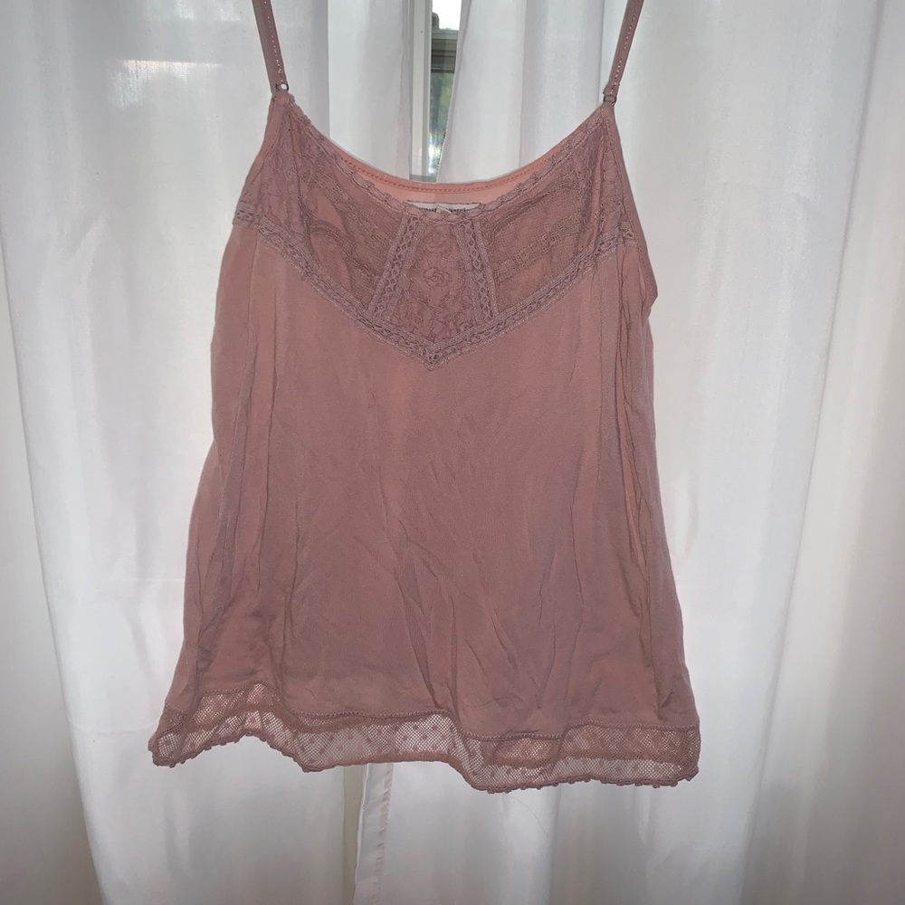 Pink American Eagle Top